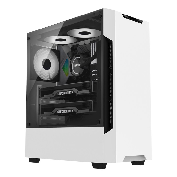 DAVEN FT301 강화유리 화이트